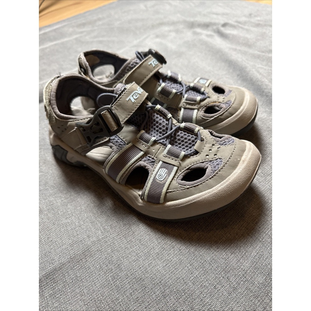 Teva‎ Omnium Sport Sandal, Slate , Women's 6.5  With Back Strap